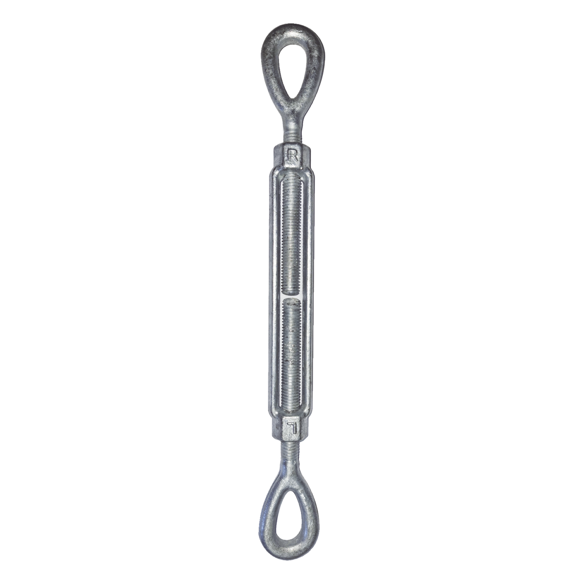 Tensor de 1/2" x 6" Acero Forjado OJO-OJO Galv. Inmersión en Caliente (Carga Max. 2200 Kg). — SYSCOM TOWERS · SKU TEN-1/2X6-OOJ