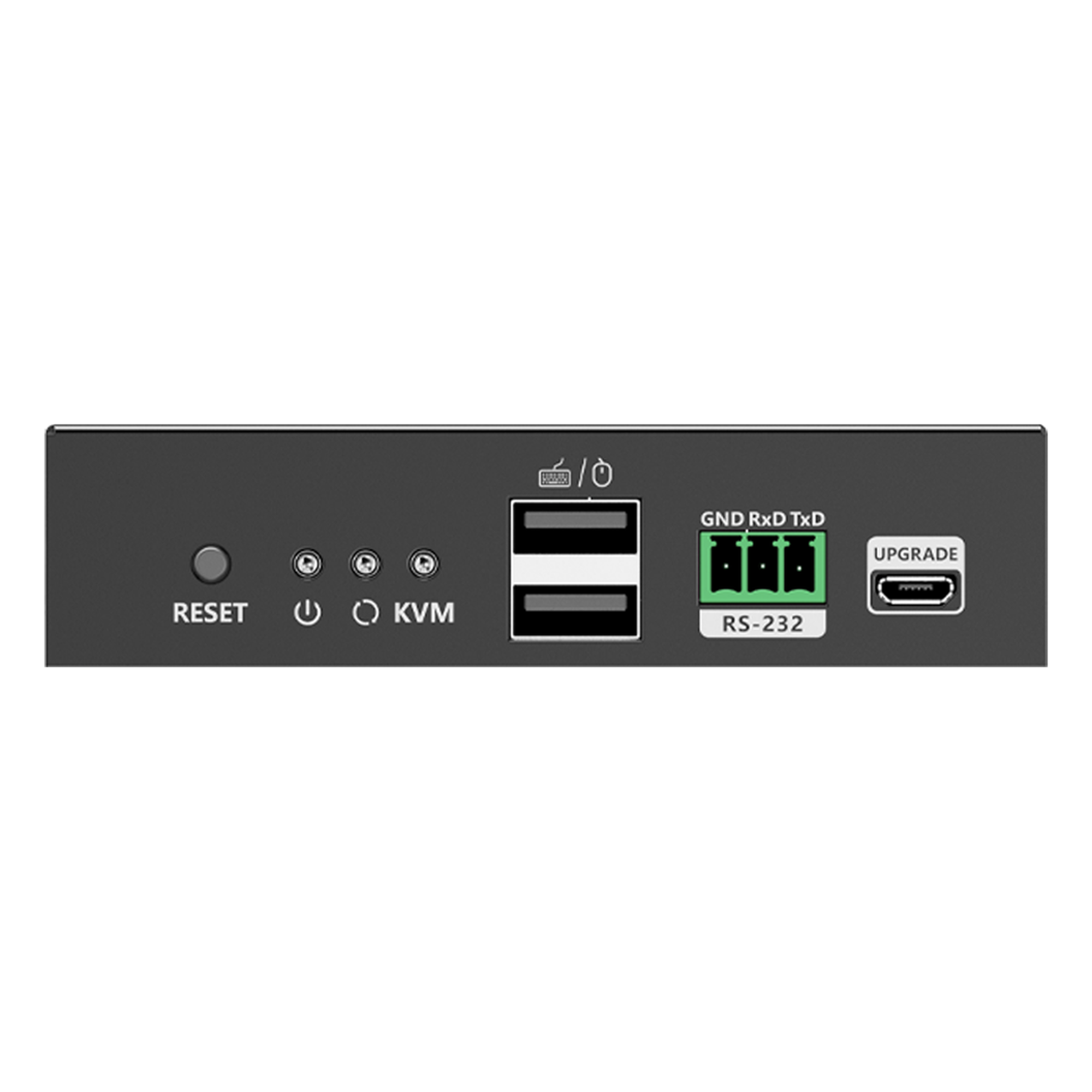 Receptor Compatible para Kit TT582-KVM |4K @60Hz | Cat 6, 6a y 7 | hasta 150 metros | Transmite el Video y Controla tu DVR vía USB a distancia