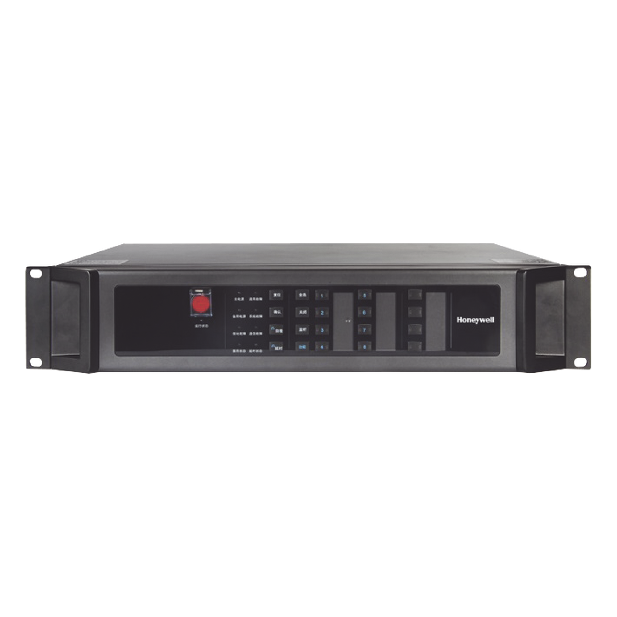 Administrador de sistema digital con matriz de audio 4x8 y 8 canales de amplificador para megafonía y voz de evacuación X-618