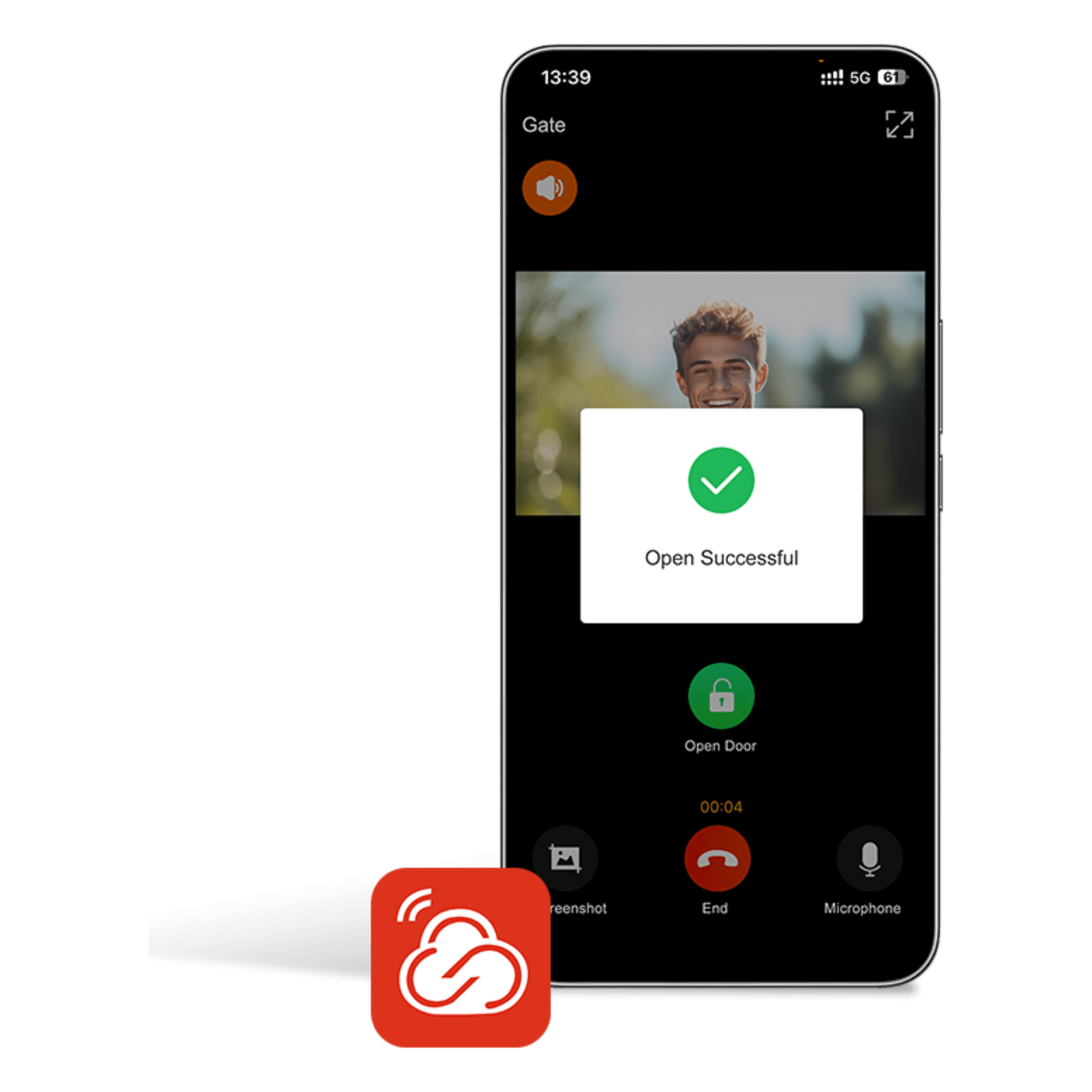 Licencia Permanente / Intercomunicación en la Nube / 5 Usuarios Móviles / Desbloqueo Remoto / Videoportero en Tiempo Real / Notificaciones Inteligentes