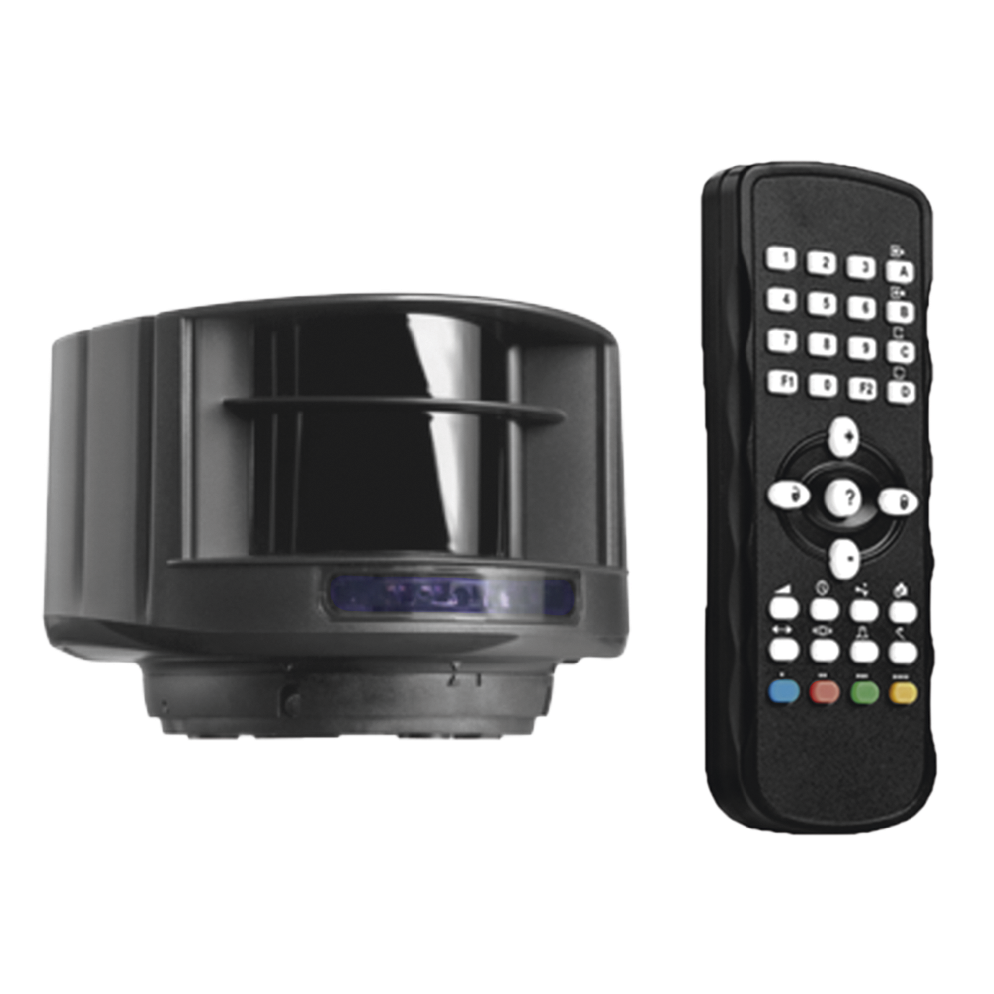 Kit de Sensor láser y control remoto / Evite el uso de lazos magnéticos / Protege carriles de hasta 9.6 m de ancho y 9.6 metros de profundidad — BEA · SKU 10LZR-H100KIT-19327