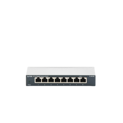 Switch Gigabit no administrable de 8 puertos 10/100/1000 Mbps 