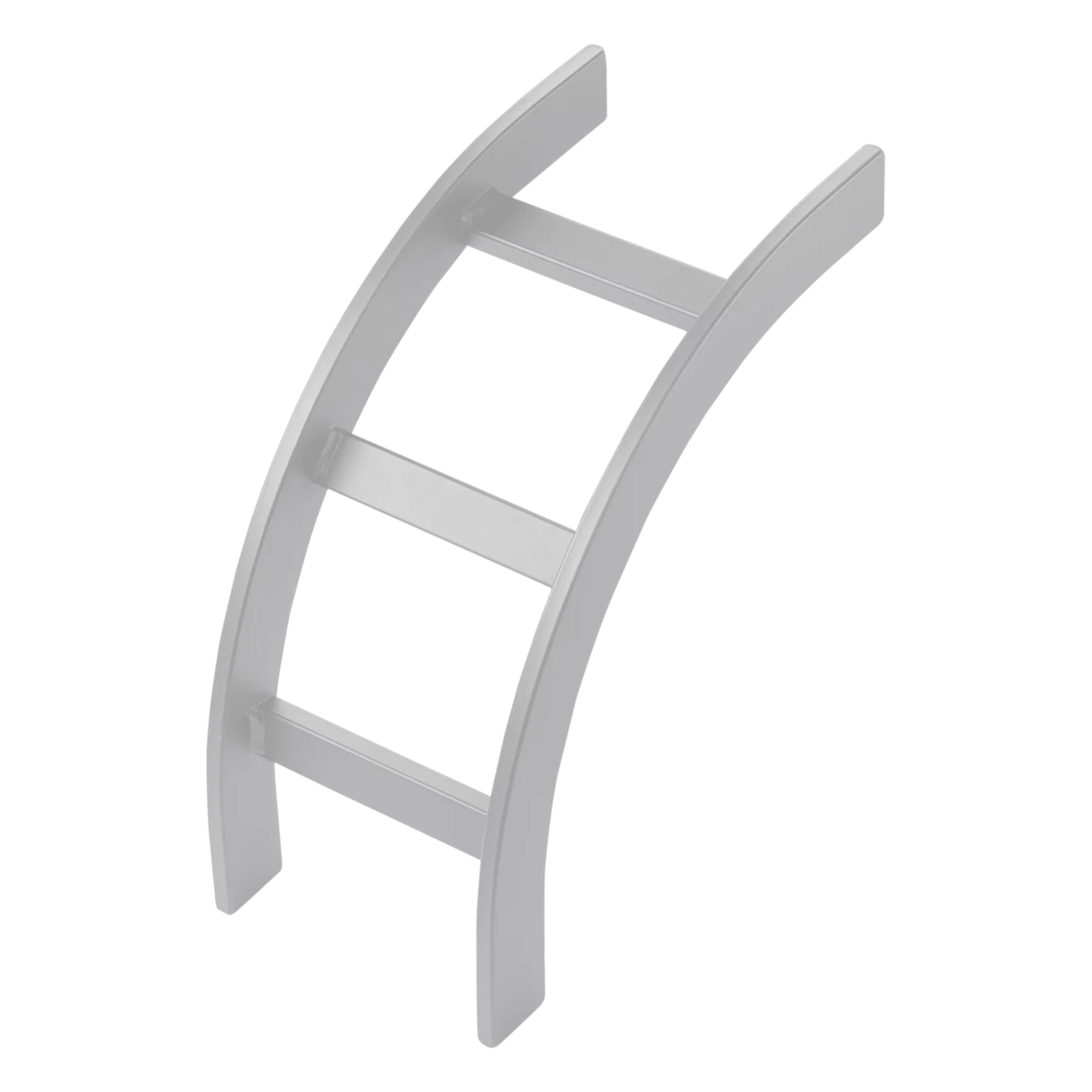 Accesorio de Escalerilla Curva Vertical (Bajada) Interior, 12 in de Ancho, de Acero, Color Blanco — HOFFMAN · SKU LIB12W