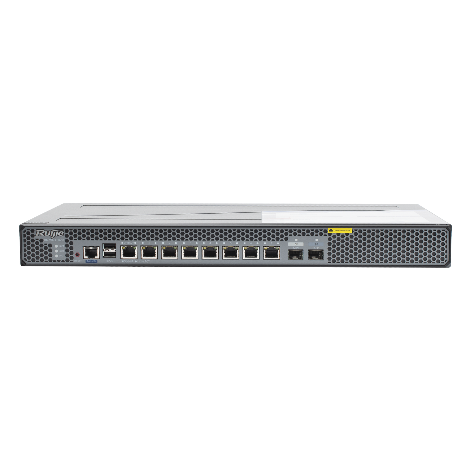 Firewall Administrado en la Nube, hasta 2,000 Usuarios / Seguridad Basada en AI / Capacidad Expansible de Hasta 3 Gbps / Defensa DDoS, Antivirus y Gestión por Políticas Inteligentes — RUIJIE · SKU RG-WALL1600-Z3200-S