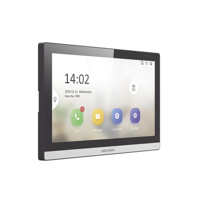 Monitor IP WiFi Touch Screen 7" Bisel DELGADO para Videoportero IP / Vídeo en Vivo / PoE Estándar / Apertura Remota / Llamada Entre Monitores / Audio bidireccional / Borde slim