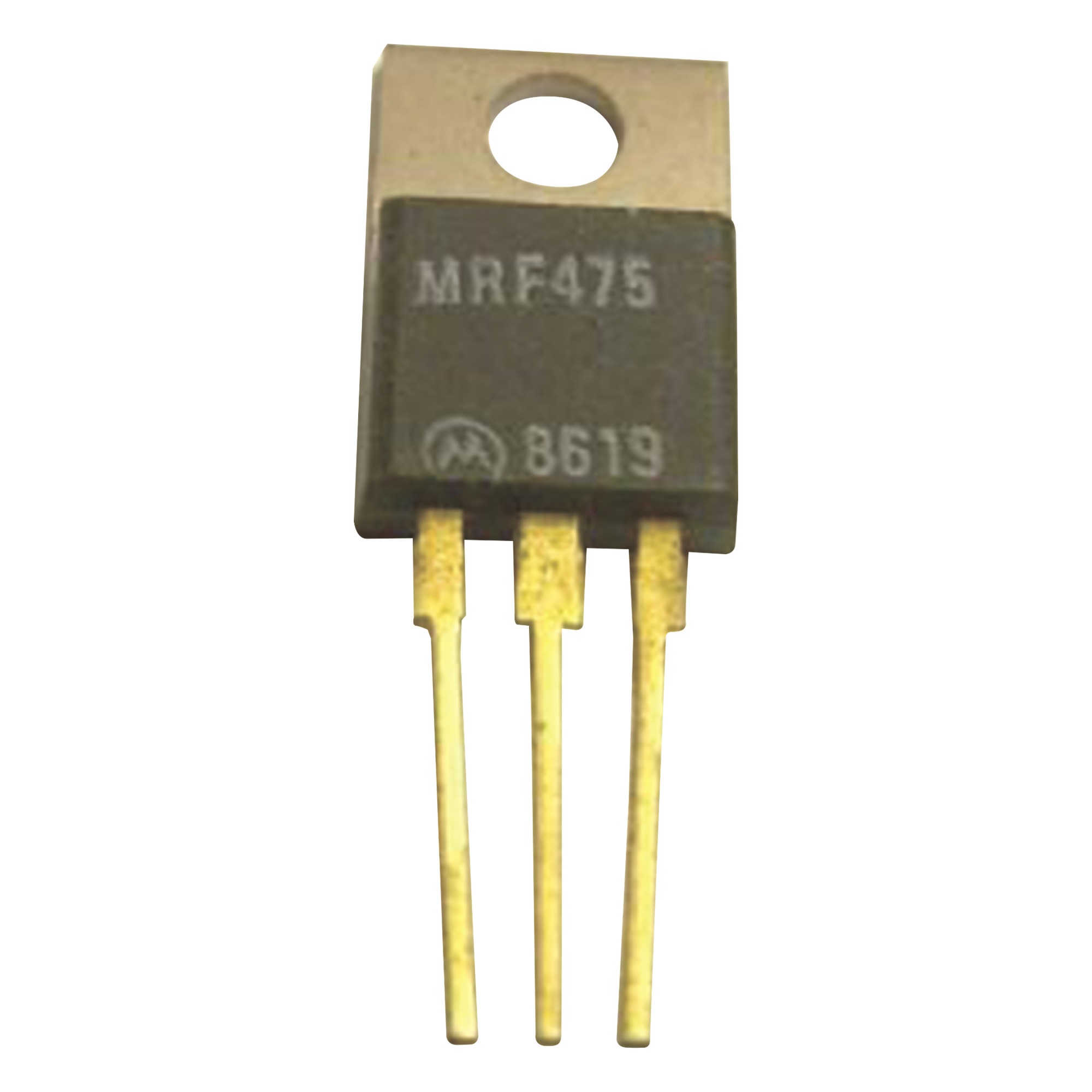 Transistor NPN de Potencia RF, Silicio de 30 MHz, 13.6 Vcc, 4.0 Amp. 10 Watt, TO-220AB. — SYSCOM · SKU MRF475