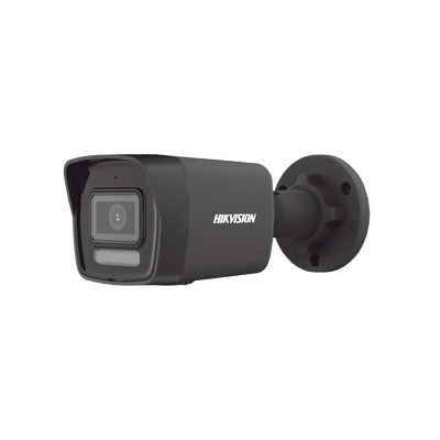 [Dual Light] Bala IP 4 Megapixel / Color Negro / Lente 2.8 mm / 30 mts IR + 30 mts Luz Blanca / Micrófono Integrado / ACUSENSE Lite / Exterior IP67 / H.265 / PoE / Micro SD