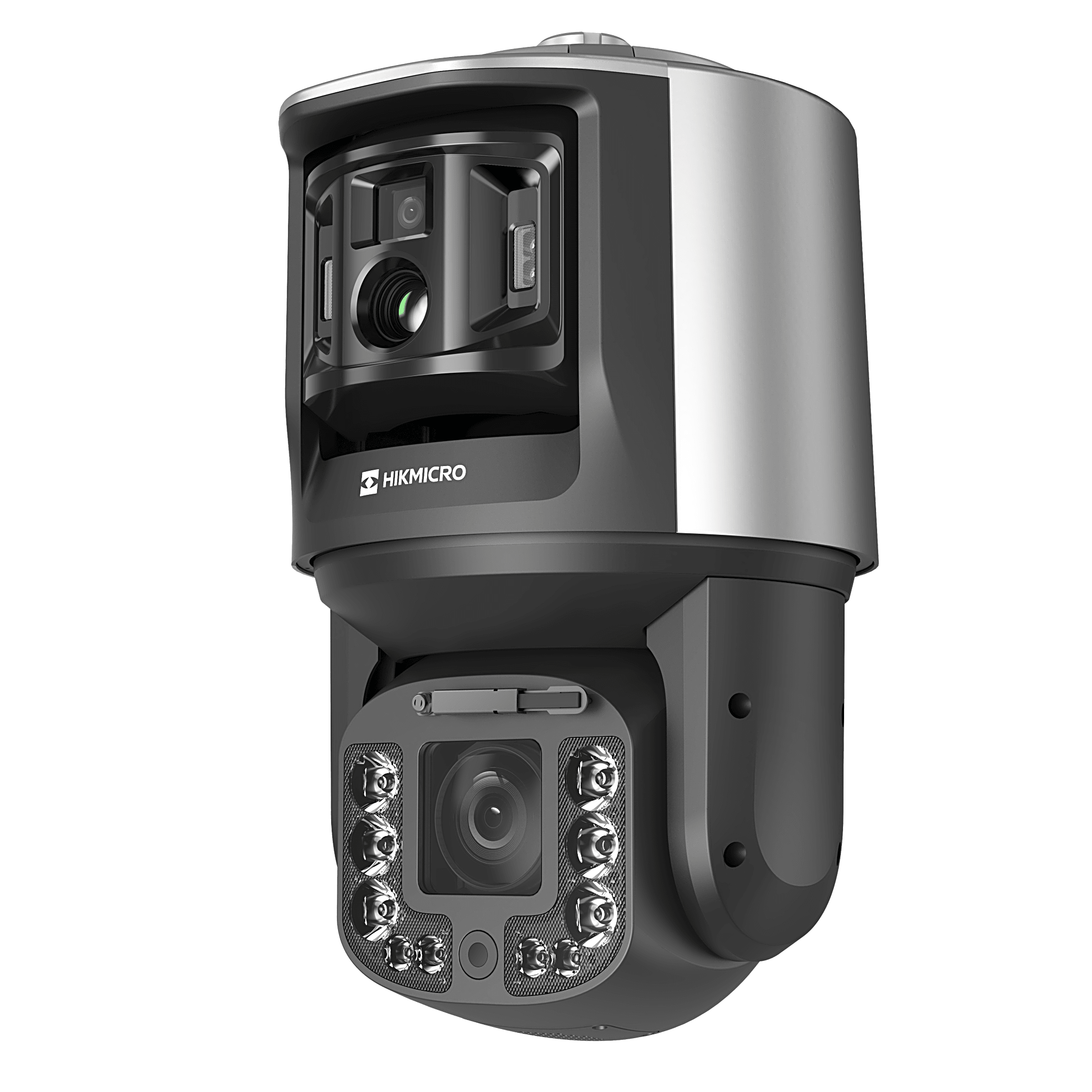 [TandemVu] Domo PTZ IP 4 Megapixel con 40X Zoom con Cámara Optica Fija de 4 Megapixel Cámara Térmica 256 x 192 con Lente 9.7 mm / Protección perimetral