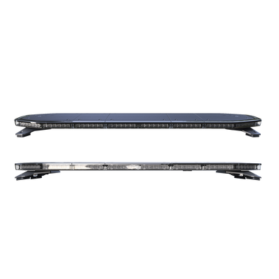 Barra de luces de 48", 216 LED, Dual Color, Programable, Rojo/Azul/Ámbar/Claro, Ideal para Equipar Unidades de Seguridad Publica con Domos Rojo, Claro y Azul