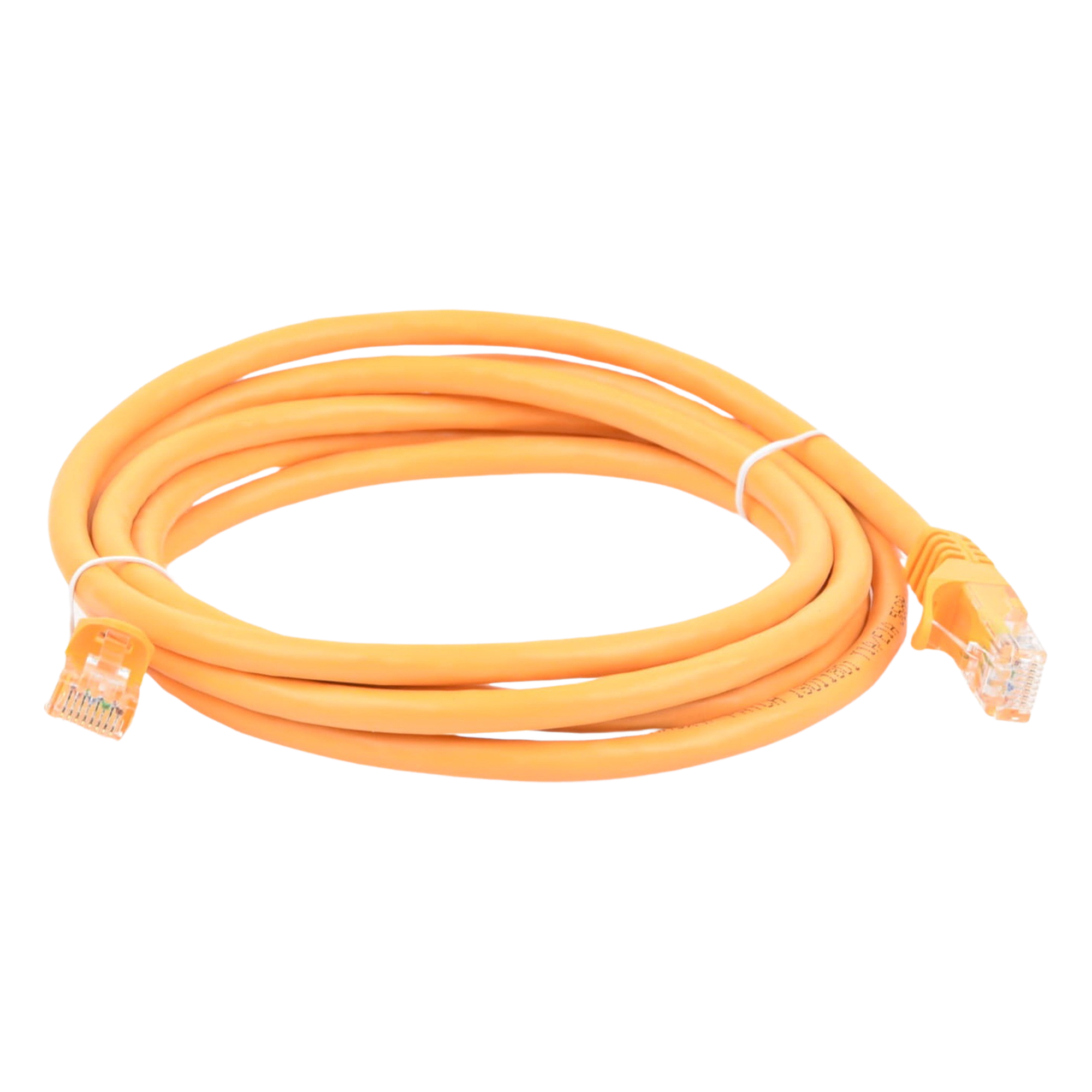 Cable de Parcheo UTP Cat6 / 2 Metros (6.56 Pies) / Amarillo / 10 Gbps / RJ45