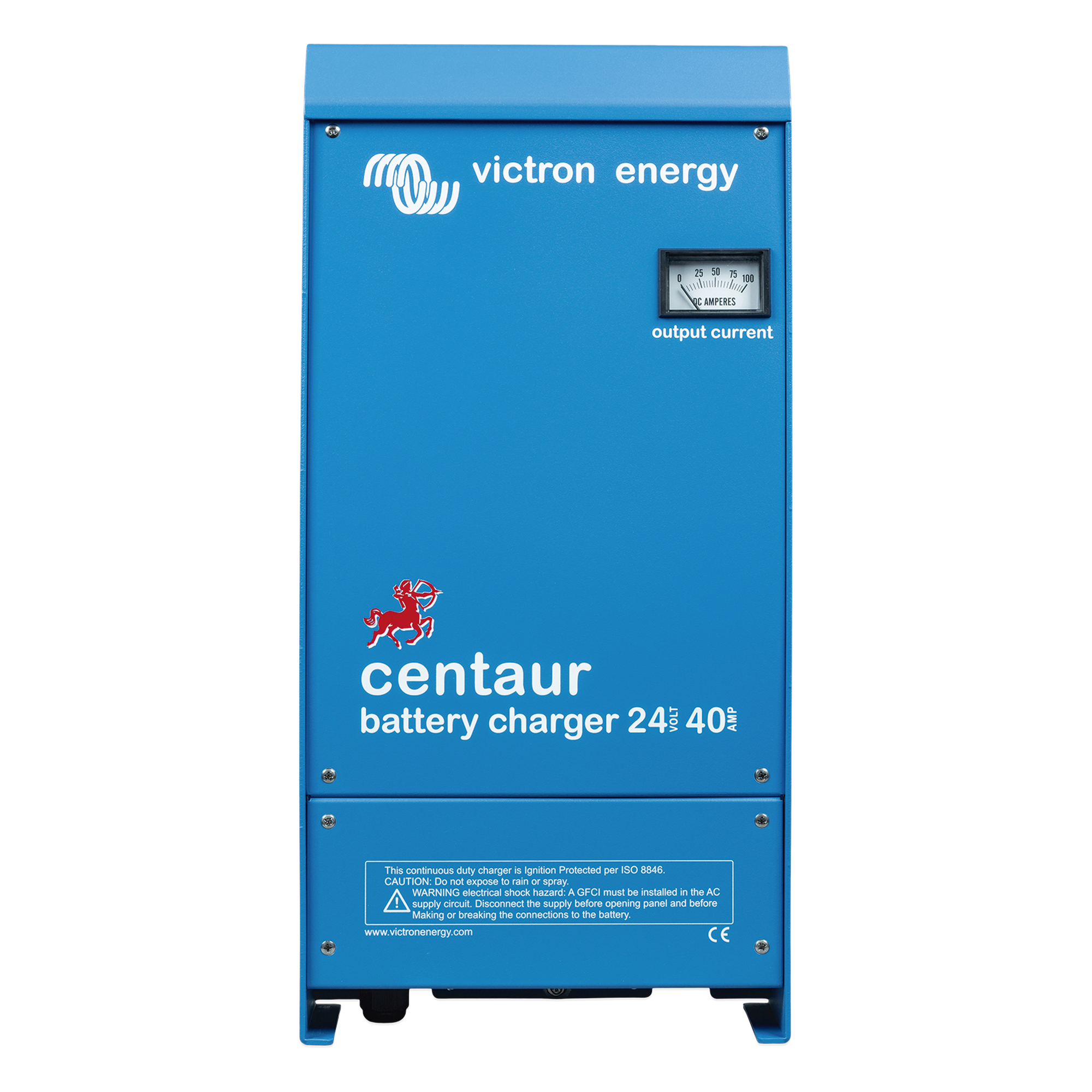 Centaur 24/40 / Cargador de Baterías 24V, 40A / Para Ambientes Marinos y Terrestres. / Bancos de 160 a 400 Ah