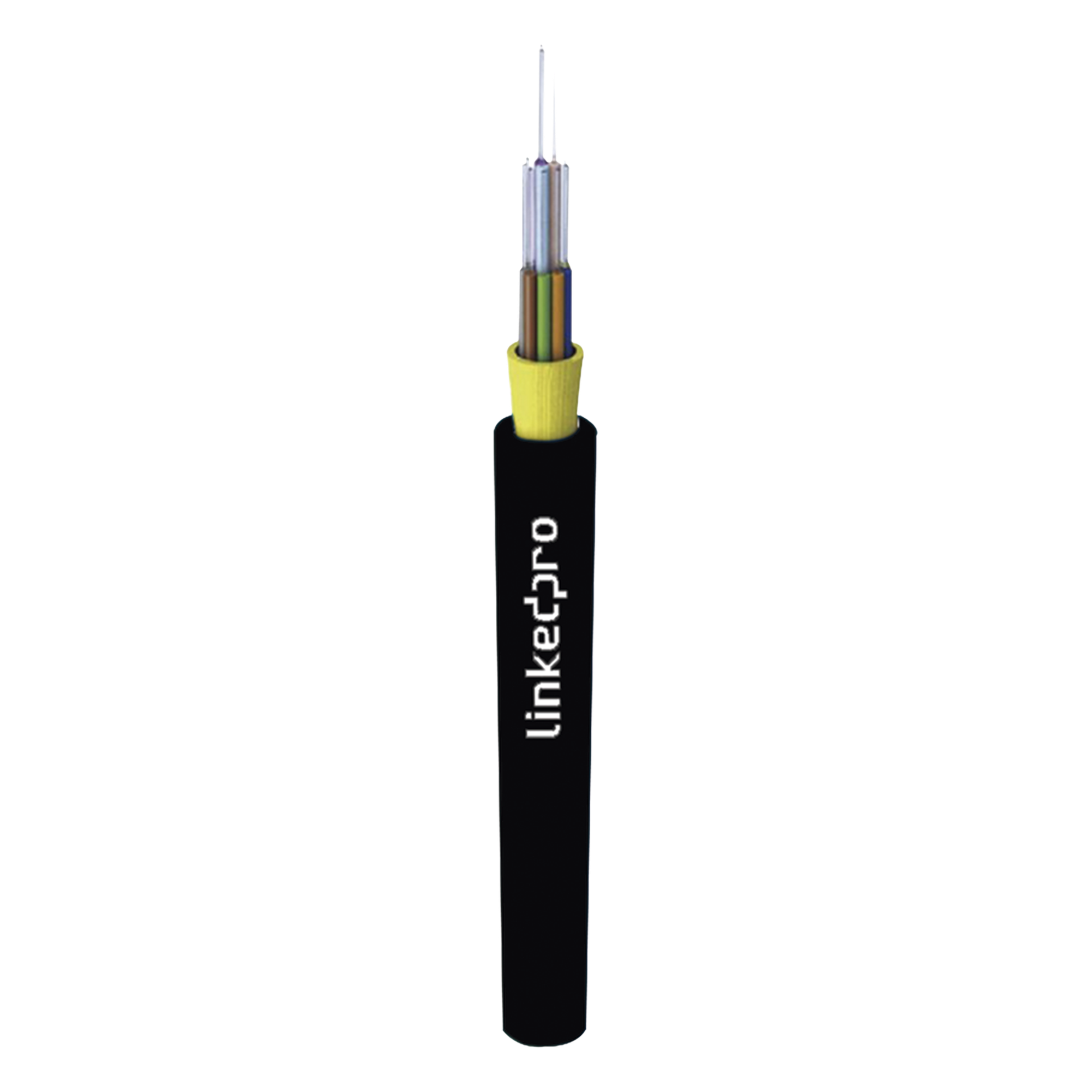 Cable de Fibra Óptica Multimodo OM4 50/125, 6 Hilos, Interior/Exterior, Tight Buffer 900µm, OFNR Riser, Dieléctrica, Precio Por Metro, (Hasta 2000 Metros (6562 Pies) en un Solo Tramo de Cable) — LINKEDPRO BY EPCOM · SKU LP-IOC-OM4-R-06