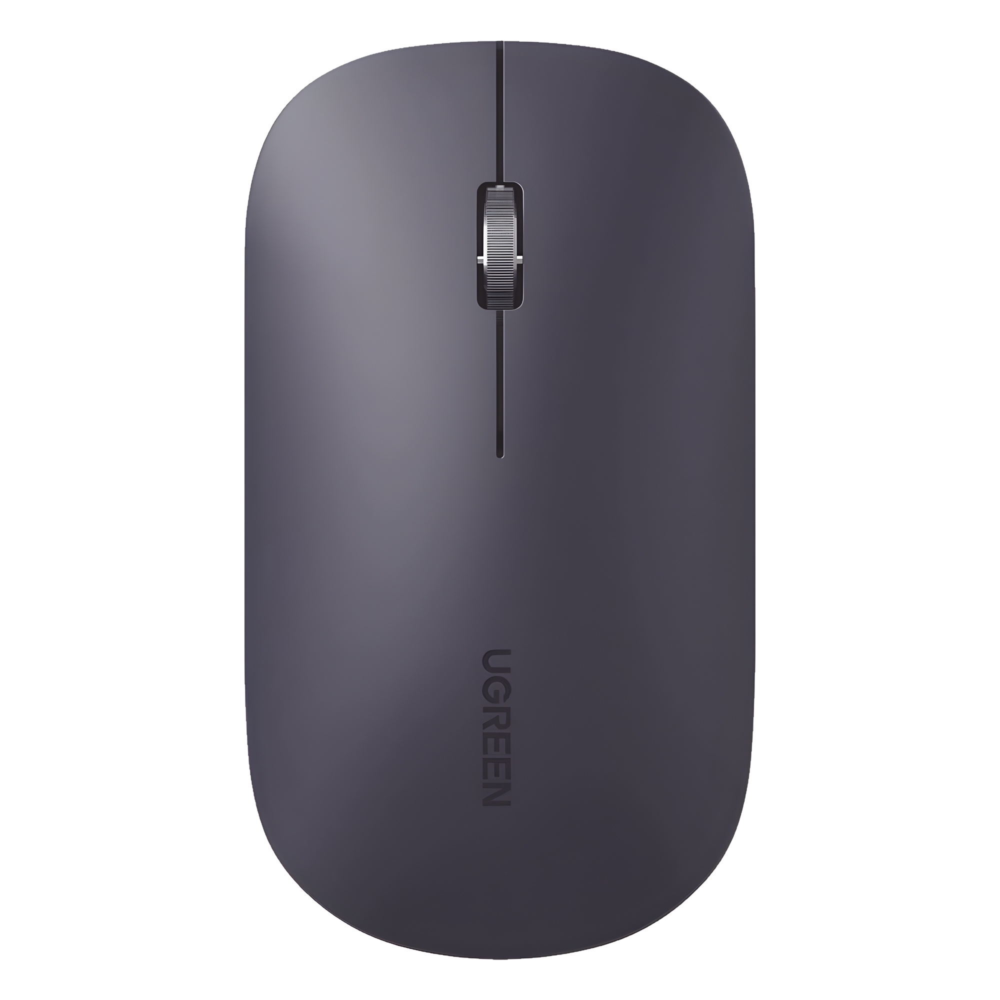 Mouse inalámbrico 2.4 GHz | Ultra Delgado y Silencioso | DPI 1000/1600/2000/4000 (Ajustable) | Alcance 10m | Scroll de Aluminio | Adaptable a diferentes superficies | Diseño suave al tacto | Contiene Receptor USB | Color Negro.