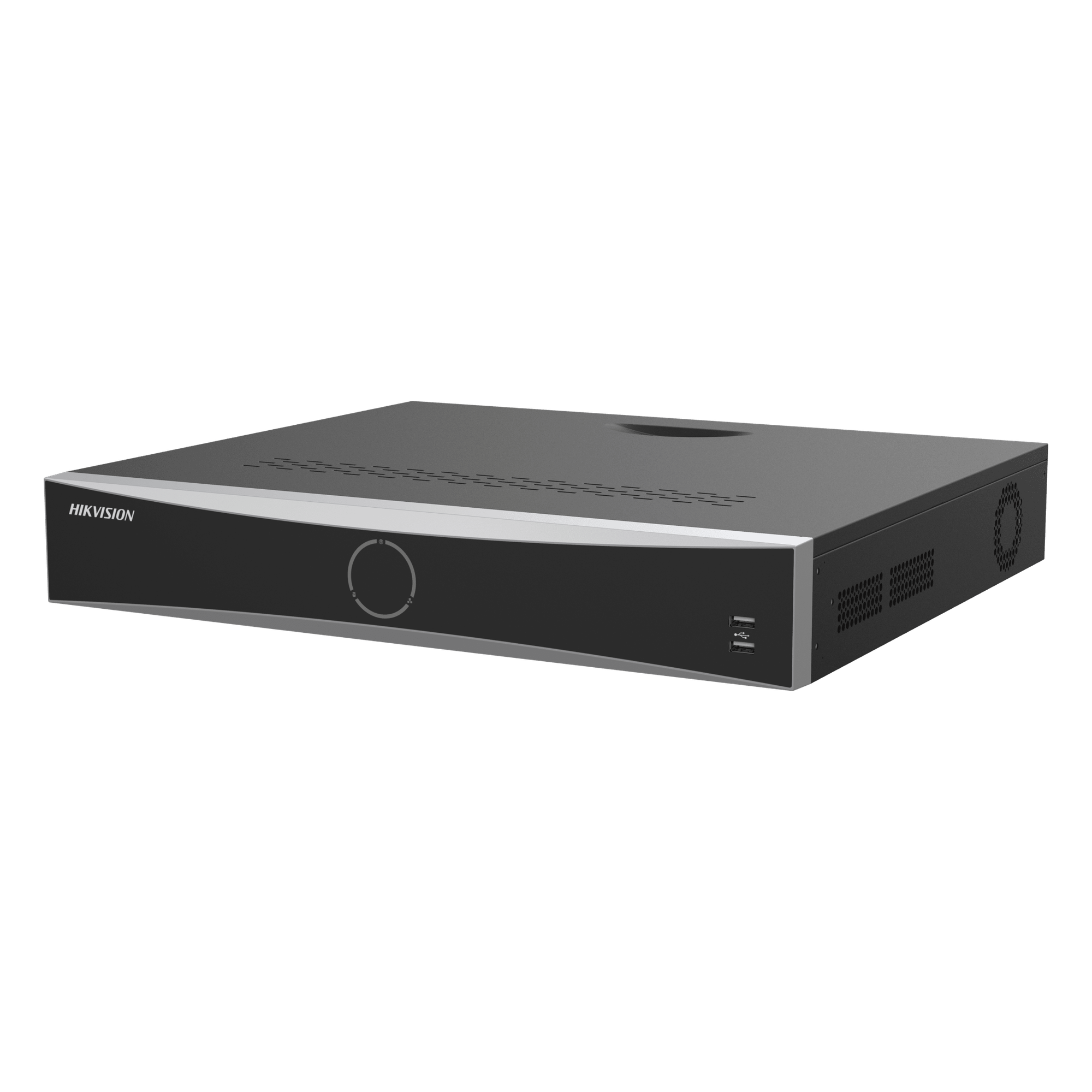 [Acusearch] NVR 12 Megapixel (4K) / 32 canales IP / 16 Puertos PoE+ / Reconocimiento Facial / AcuSense (Evita Falsas Alarmas) / 4 Bahías de Disco Duro / Switch PoE 300 mts / HDMI en 4K / Alarmas I/O — HIKVISION · SKU DS-7732NXI-K4/16P(E)