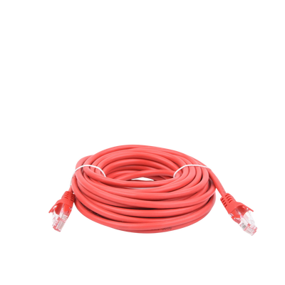Cable de Parcheo UTP Cat5e - 7.0 Metros (22.97 Pies) - Rojo