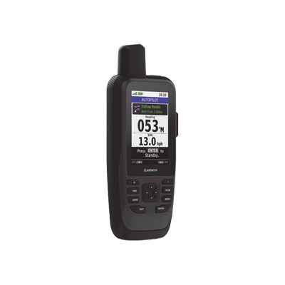 GPS Portátil GPSMAP® 86sci / Pantalla Transflectiva 3" / Resolución 240x400 píxeles / Batería Recargable hasta 35 Horas / Memoria 16 GB / Brújula de Tres Ejes / Compatible con Garmin Connect™ / IPX7 / MIL-STD-810 / Mapas BlueChart® g3
