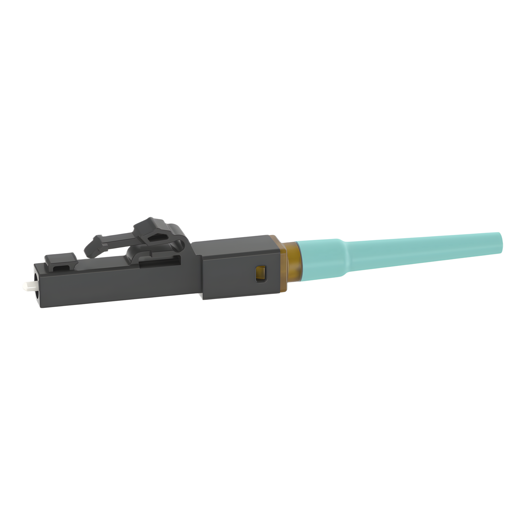 Conector LC de Empalme por Fusion OmniSplice™, Para Fibra Óptica Multimodo 50/125µm OM3/OM4/OM5, Color Aqua — PANDUIT · SKU FSOCLCX