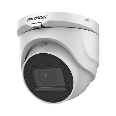 Turret TURBOHD 5 Megapixel / Lente 2.8 mm / 30 mts IR EXIR  / Exterior IP67 / Metal / 4 en 1 / dWDR — HIKVISION · SKU DS-2CE76H0T-ITMF(C)