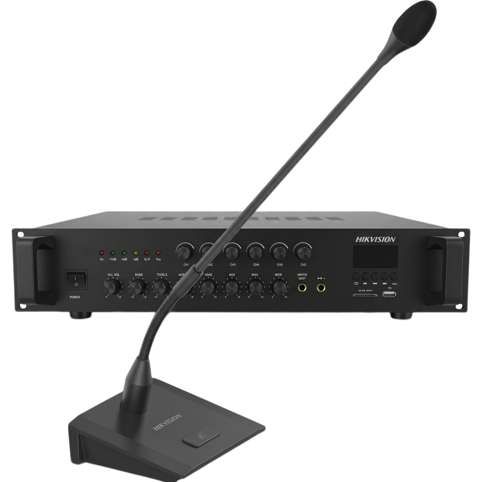 Kit de amplificador de Audio + Micrófono | Voceo  | Música ambiental 