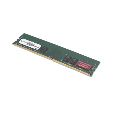 Módulo de Memoria DDR4 ECC Unbuffered DIMM | 8GB | Compatible con Synology 25 series, incluyendo RS2825RP+ | Garantía 5 Años
