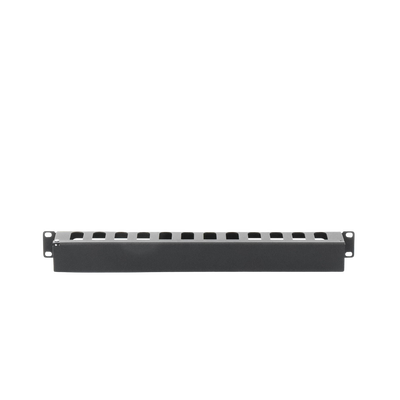 Organizador de cables horizontal de 19", 1UR