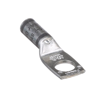 Zapata de compresión LCA4-38-L, para cal. 4 Awg, Barreno para tornillo prisionero de 3/8, 1 Pz