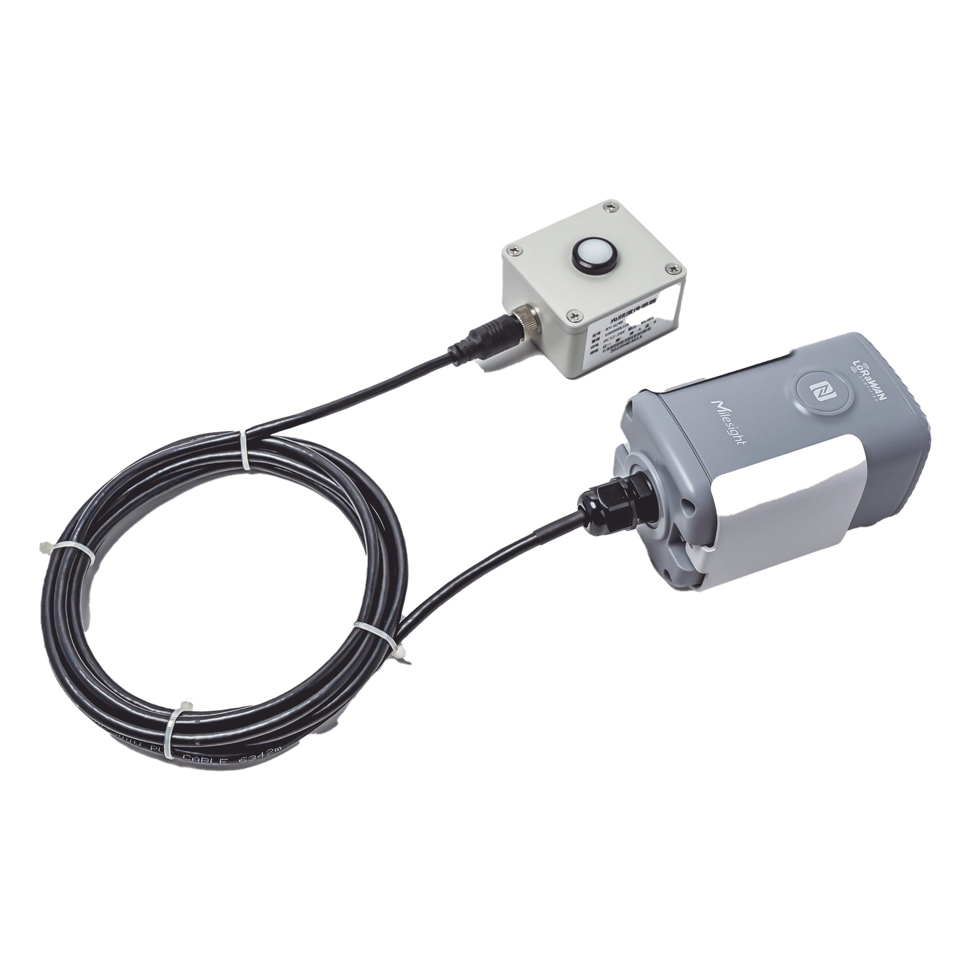 Sensor Inteligente de Iluminación LoRaWAN / Monitoreo de Luz Ambiental / IP67 / Batería 10 Años — MILESIGHT · SKU EM500-LGT-915M