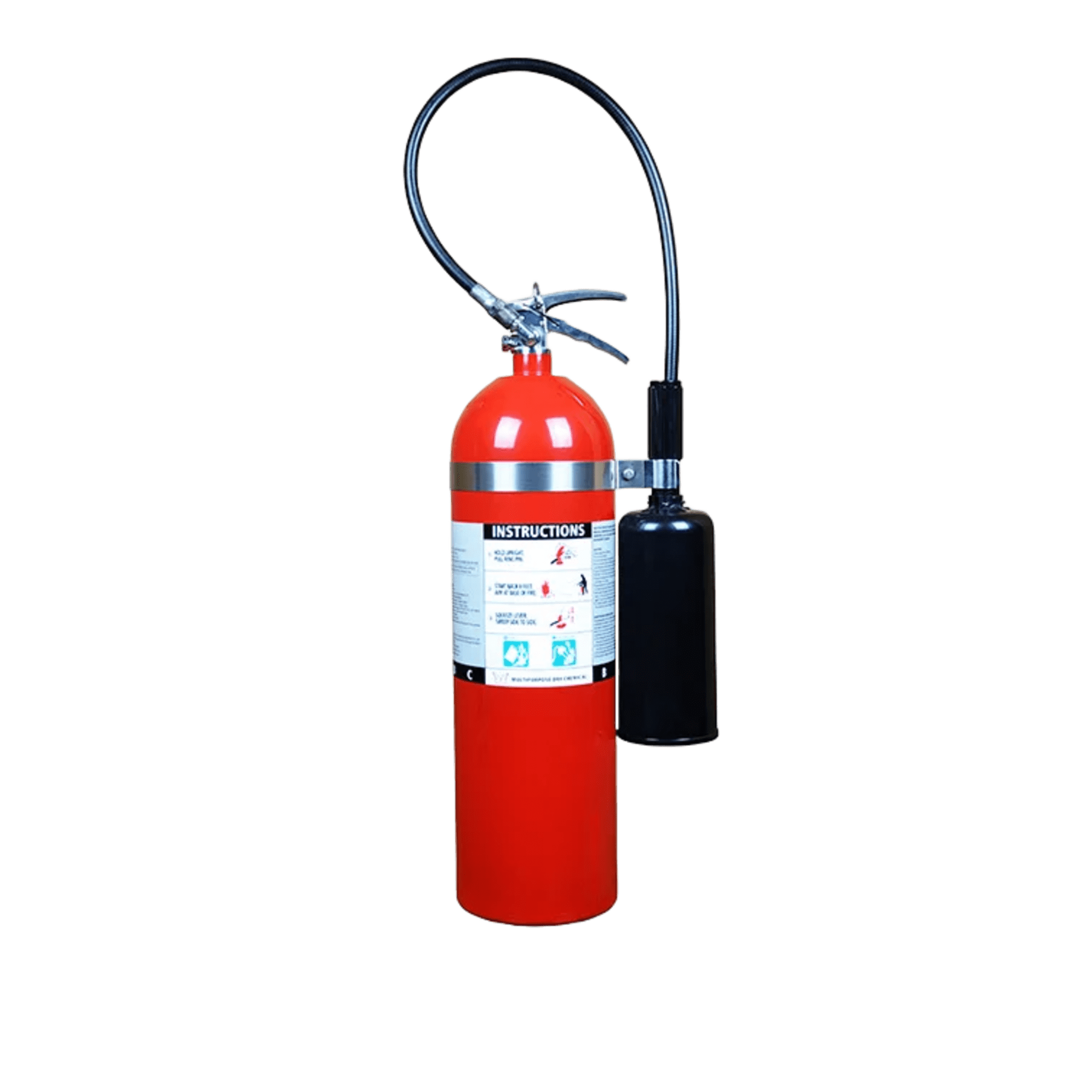Extintor de Bióxido de Carbono Capacidad 15 libras | UL EX 26671
