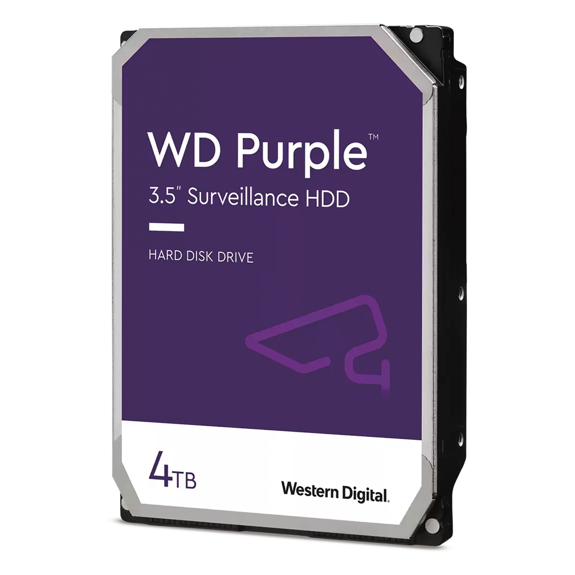 Disco Duro PURPLE de 4TB / 3 AÑOS DE GARANTÍA / Para Videovigilancia — Western Digital (WD) · SKU WD43PURZ