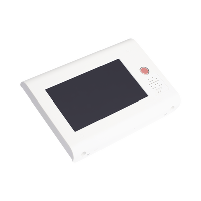 Terminal de Habitación IP para Hospitales / Lector RFID 125 KHz / Audio Bidireccional / SIP / PoE / Pantalla Táctil 7" / Compatible con NX1071 y NX1075
