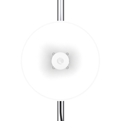Cambium Networks ePMP Force 4525L | Módulo Suscriptor Wi-Fi 6 (802.11ax) | 5 GHz | Antena de Plato 25 dBi integrada | Hasta 600 Mbps y Gestión cnMaestro | Hasta + 10 km
