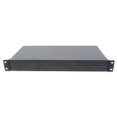 Fuente de poder profesional de 16 Salidas / 24 Vca @ 20 Amper con montaje para rack, voltaje de entrada : 110 Vca — EPCOM POWERLINE · SKU PL-AC-20A-16R