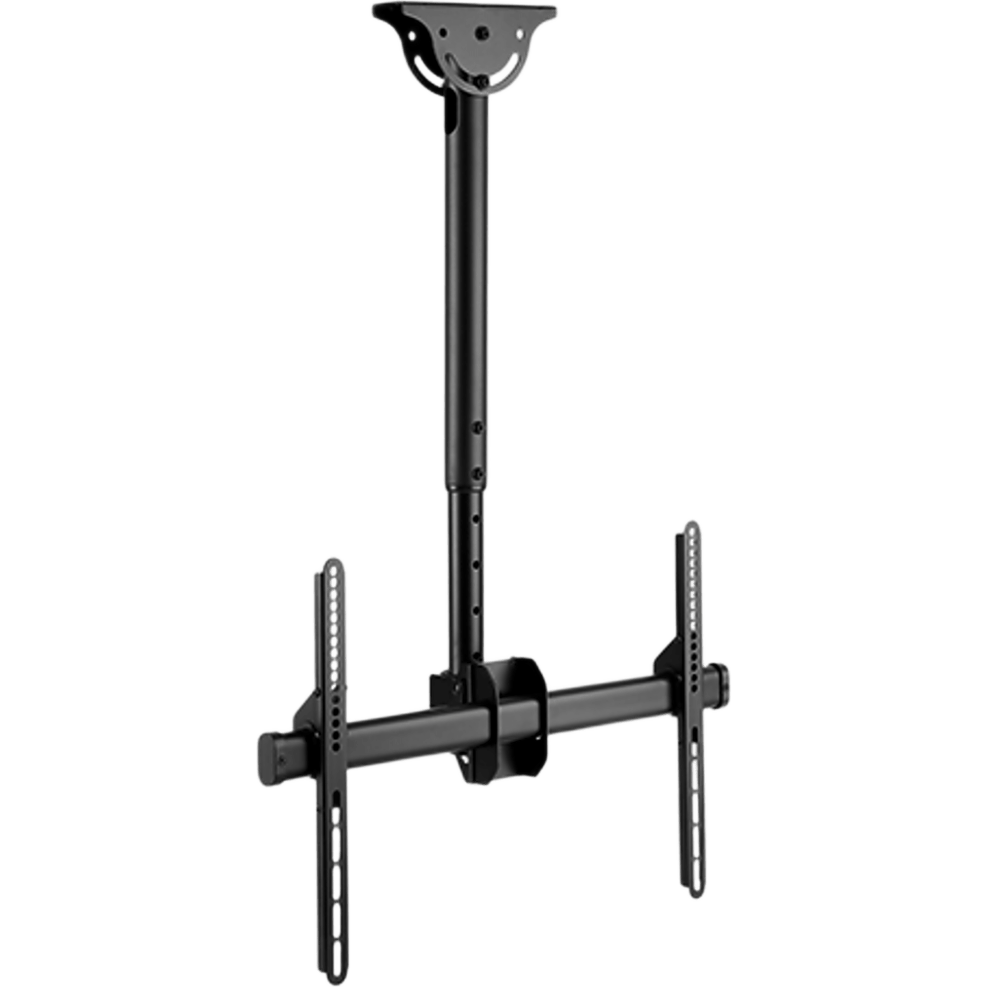 Soporte de Techo para Pantalla / VESA 200x200 a 600x400 / 37" a 70" / Carga 50 kg (110 lbs) / Extensión 560 a 910 mm (22" a 35.8") / Inclinación 0° a -25° / Giro 360°