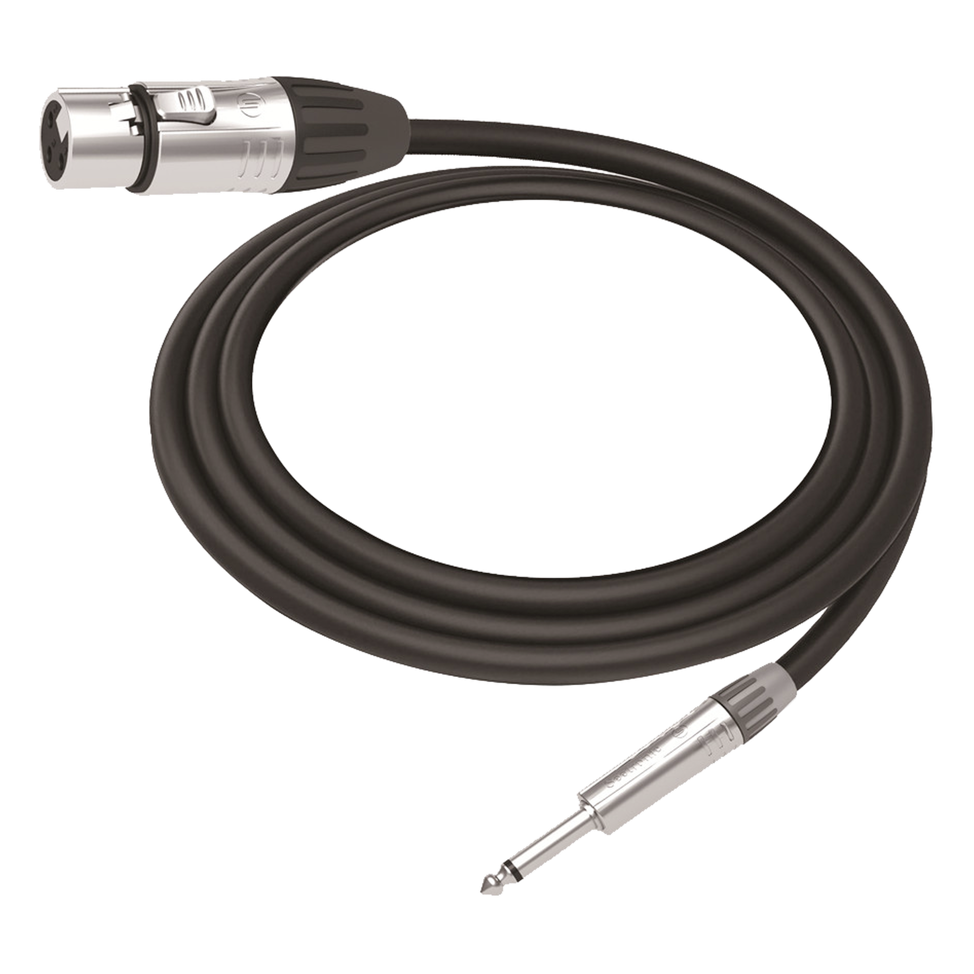 Cable de Audio | XLR 3 Polos Hembra a Plug 1/4 in mono | Conector Seetronic Serie M SCMF3 - MP2X | Longitud 3m — COSMICONN · SKU CMC-MF3-PM-L-3M