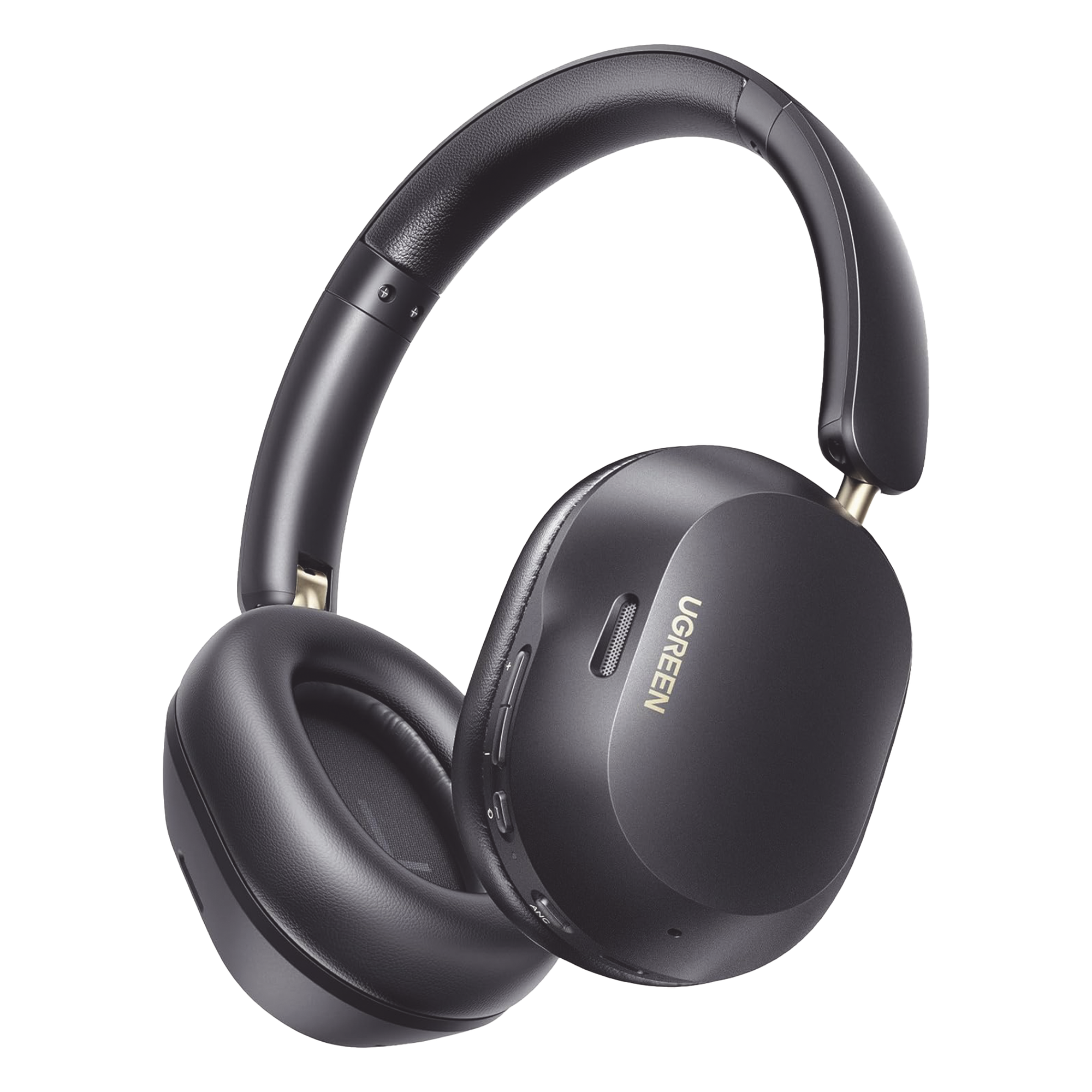 Auriculares HiTune Max5c Híbridos con Cancelación Activa de Ruido / Bluetooth 5.4 / Autonomía 75 Horas (ANC OFF) / Codecs AAC-SBC-LDAC / Respuesta en Frecuencia 20Hz-40kHz / Carga USB-C / Estuche de Carga con Batería 600mAh — UGREEN · SKU 35757