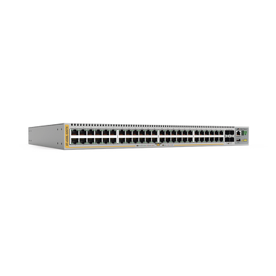 Switch Inteligente Empresarial para Distribución, PoE+, Stackable, Capa 3, 24 puertos Gbps + 4 puertos SFP+ 10 G, 740 W, Doble fuente PSU, Serie x530L