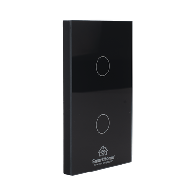 (ZigBee) Apagador switch inalámbrico ZigBee, control de 2 regresos de carga, 110V
