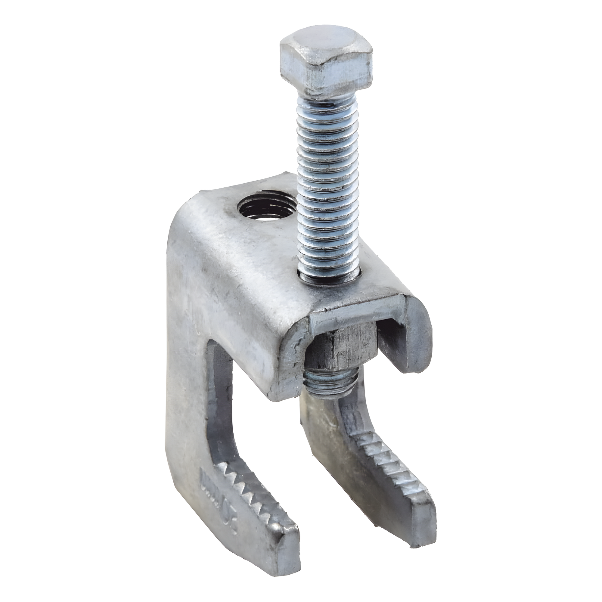 Mordaza de Acero para Varilla Roscada / 3/4" / 3/8" / Carga 200 kg / Galvanizado Electrolítico — ANCLO · SKU ANC-MA34-38