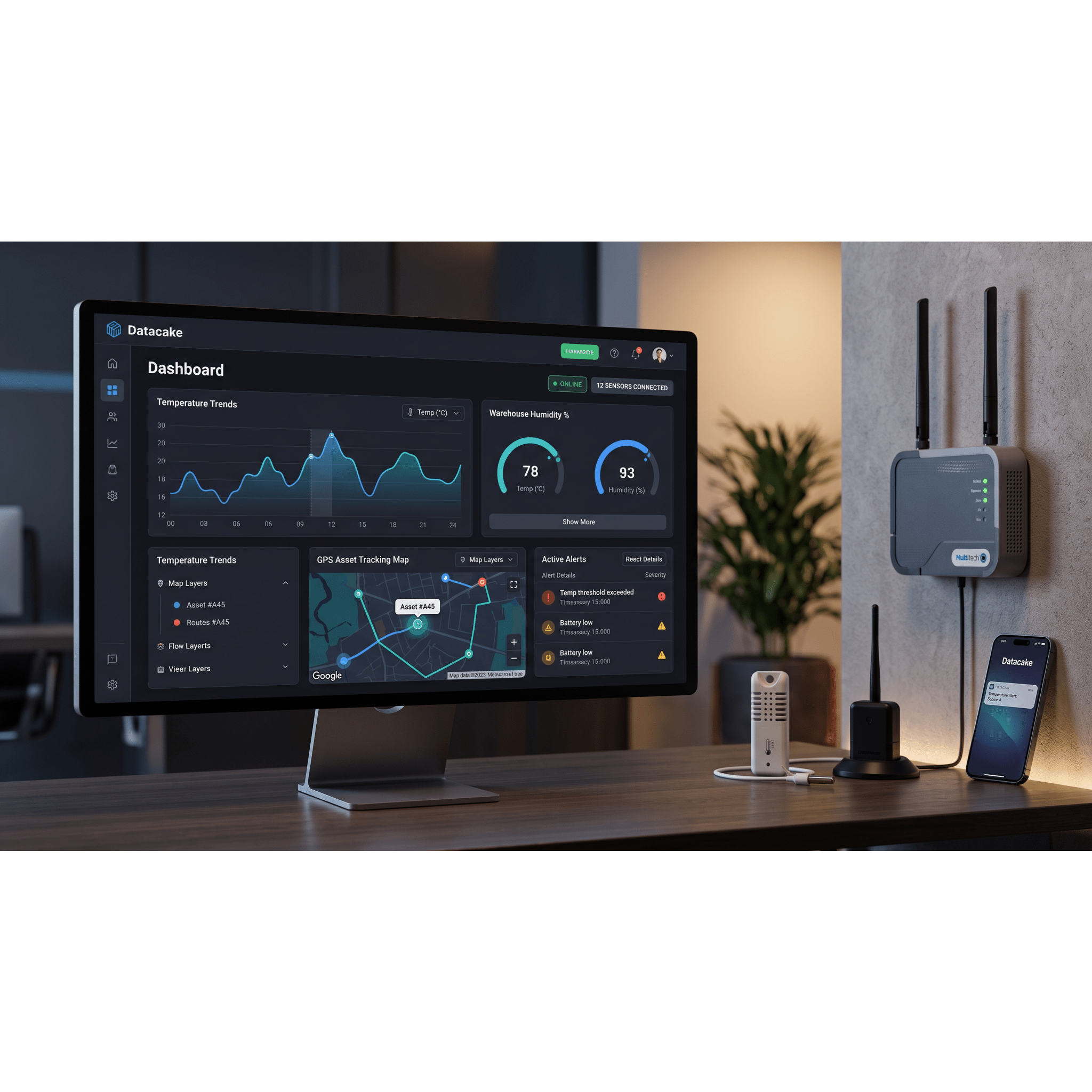 Licencia Anual de Dashboard Datacake