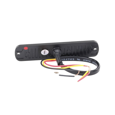 Luz Auxiliar de 6 LED, Ambar, Lente Transparente, SAE
