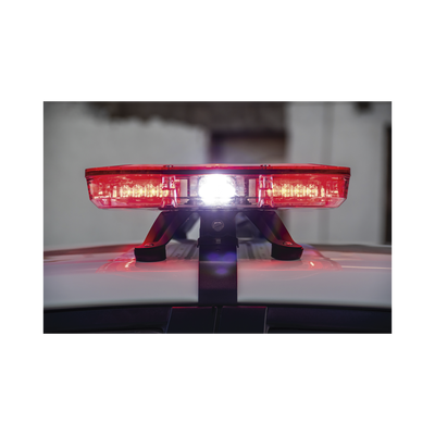 Barra de luces de 47" rojo/azul, 88 LED, con control de tráfico en color rojo/azul, ideal para equipar unidades de seguridad pública