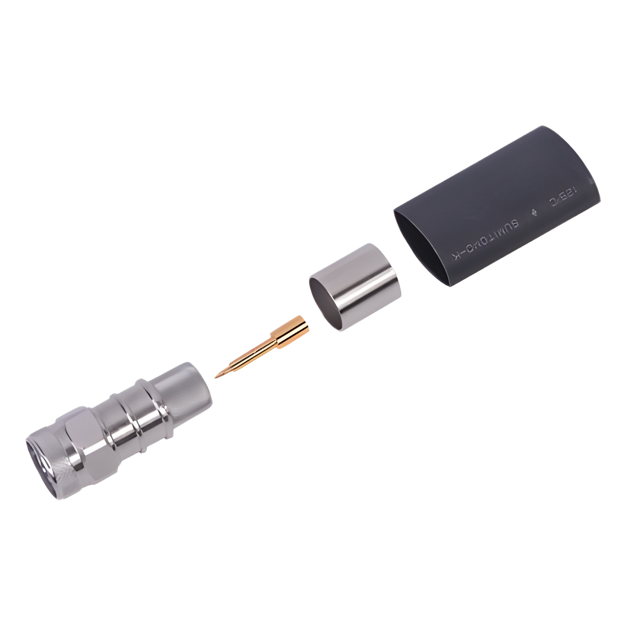 Conector N Macho Hex de Anillo Plegable para LP600, LMR-600, CNT-600. — RF INDUSTRIES,LTD · SKU RFN-1006-9L2