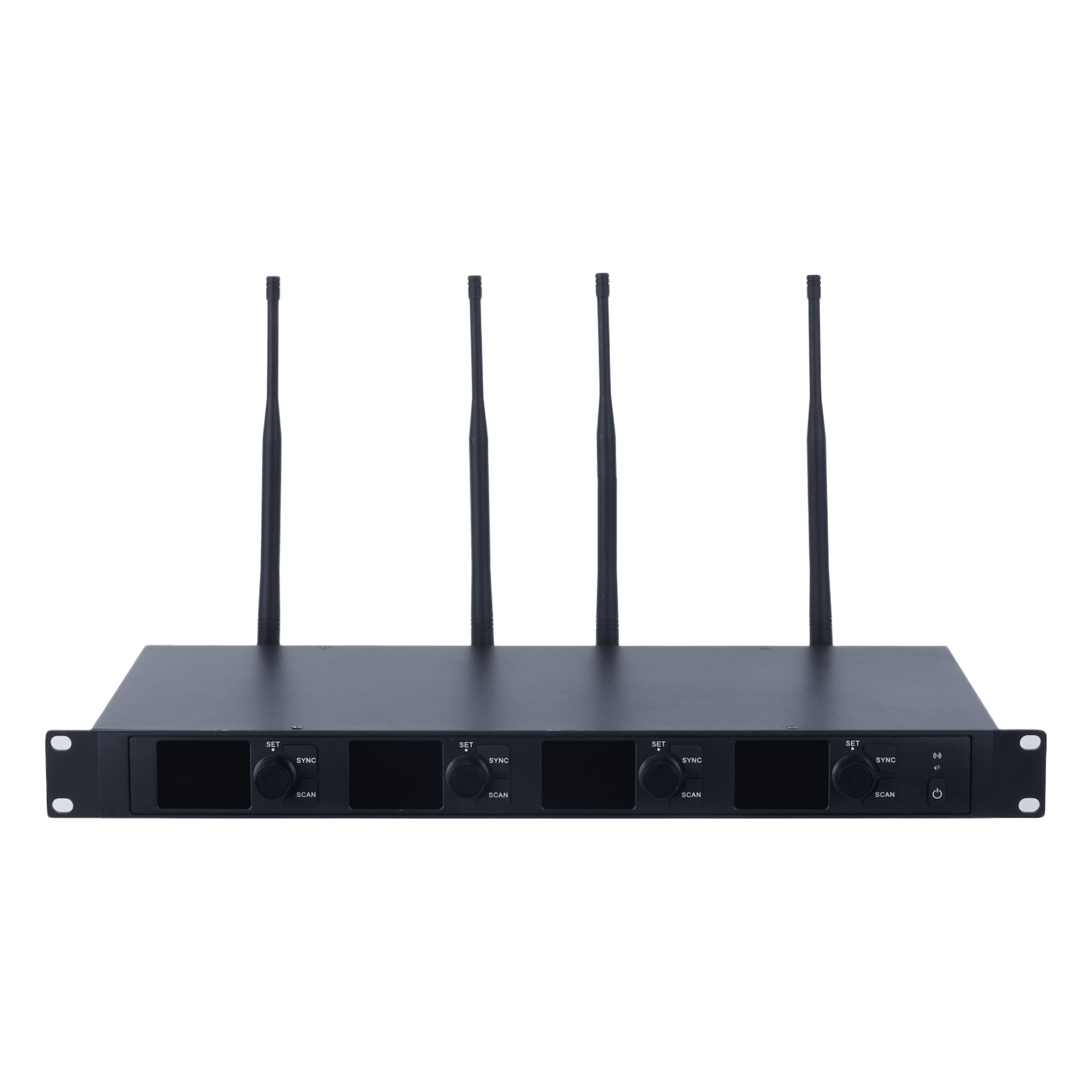 Receptor Micrófono Inalámbrico Digital UHF | Transmisión Digital U-Band pi/4-DQPSK | Distancia 80 mts | Encriptación de Audio | 2197 Ecualizaciones | 15625 Efectos de Reverberación | Pantalla LCD — EPCOM PROAUDIO · SKU EP-594U