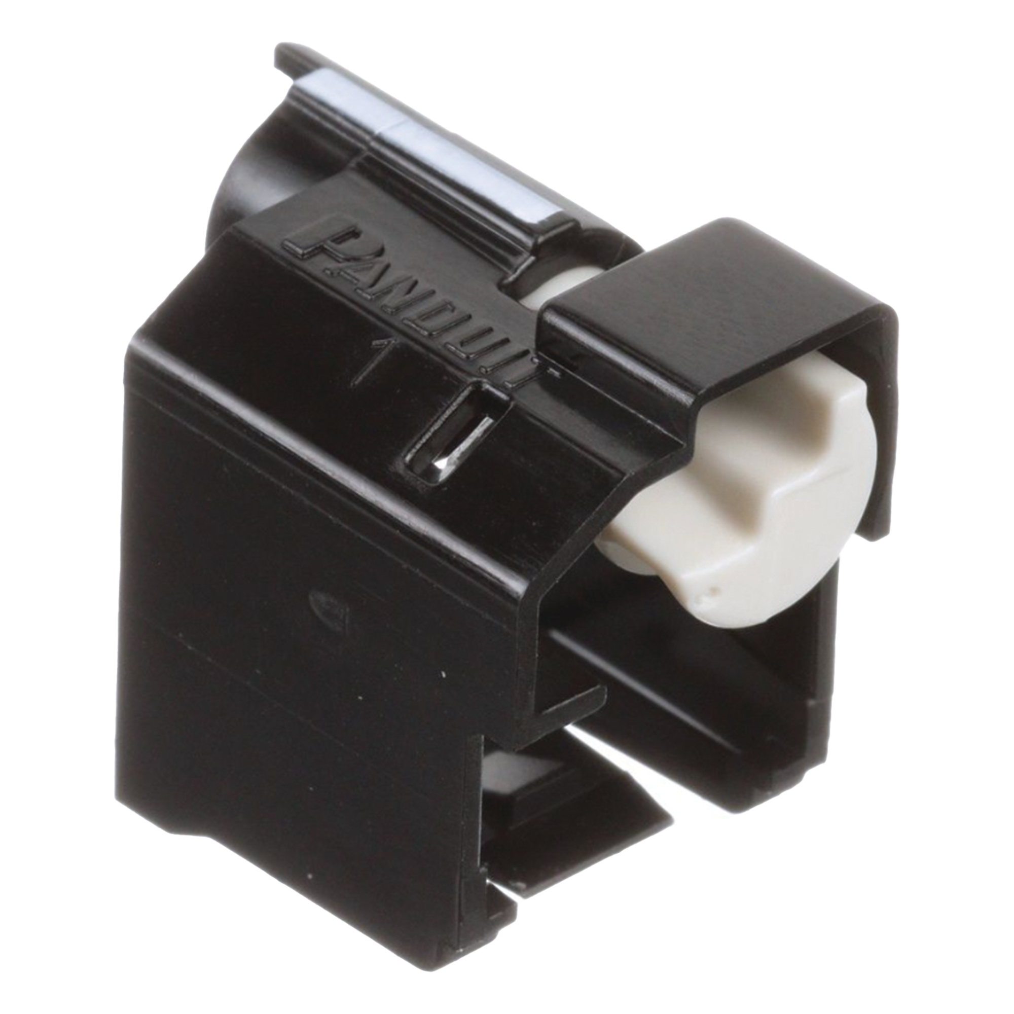 Kit de 10 Dispositivos Estándar para Impedir Desconexión de Plug RJ45, Color Negro, Incluye Herramienta para Instalar/Retirar — PANDUIT · SKU PSL-DCPLE-BL