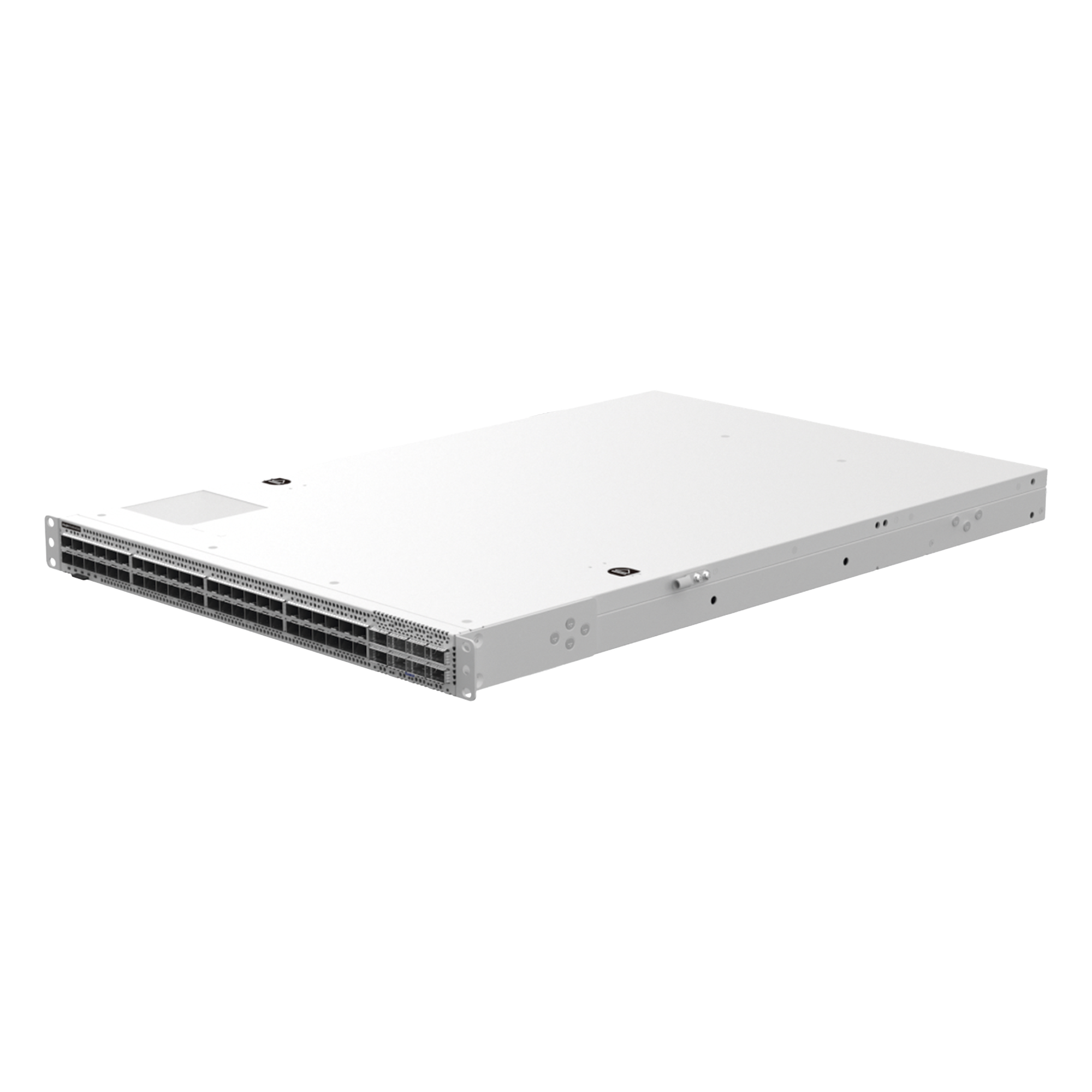 Switch Data Center 100GE / 48 Puertos DSFP 100GE + 8 QSFP-DD 400GE / 16.0 Tbps 5350 Mpps / RDMA RoCEv2 PFC ECN Lossless Ethernet / Capa 3 Spine-Leaf VXLAN EVPN / BGP OSPF MLAG / 1 RU Fuentes 1+1 Hot-Swap — RUIJIE · SKU RG-S6580-48CQ8QC