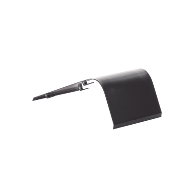  Bajada para cable de 100 mm de ancho, con baño de pintura epóxica en color NEGRO