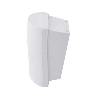 Detector de Movimiento Pasivo / Inalambrico (alimentación) / Altura de montaje 0.8m a 2.7 m ajustable / 100% Exterior / Compatible con cualquier panel de alarma