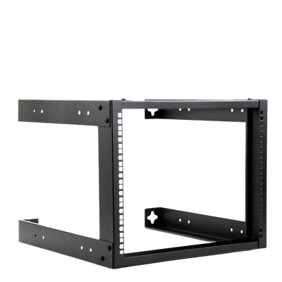 Rack Abierto de montaje en Pared, de 19in, 8 Unidades de rack