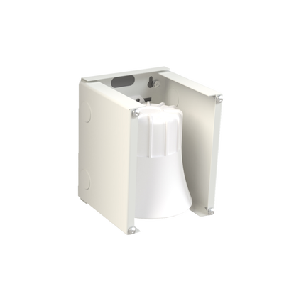 Gabinete Diseñado para el Resguardo de Sirena de 15 Watt.