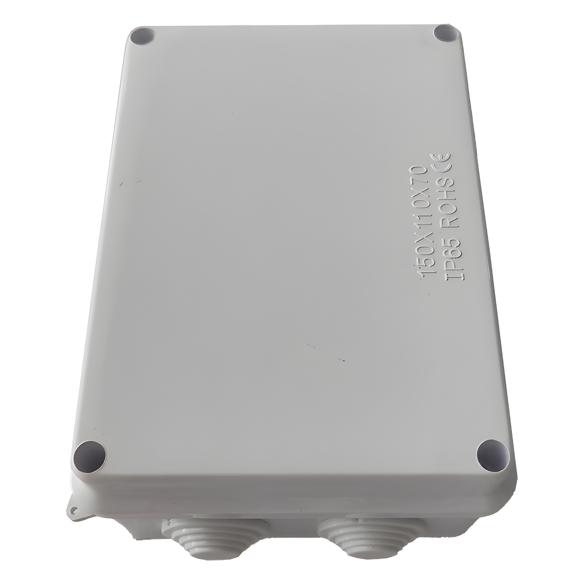 Caja de Derivación-Conexión para Exterior IP65 con 10 Entradas / 150 x 110 x 70 mm / Sellado Seguro con Empaque + 4 Tornillos / Resiste Agua, Polvo y Sol Directo — LINKEDPRO · SKU LP-WBX-150